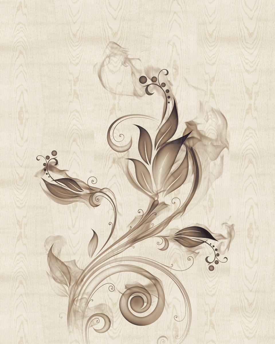картинка Фотообои серые цветы с дымкой абстракцияот интернет-магазина Фотомили