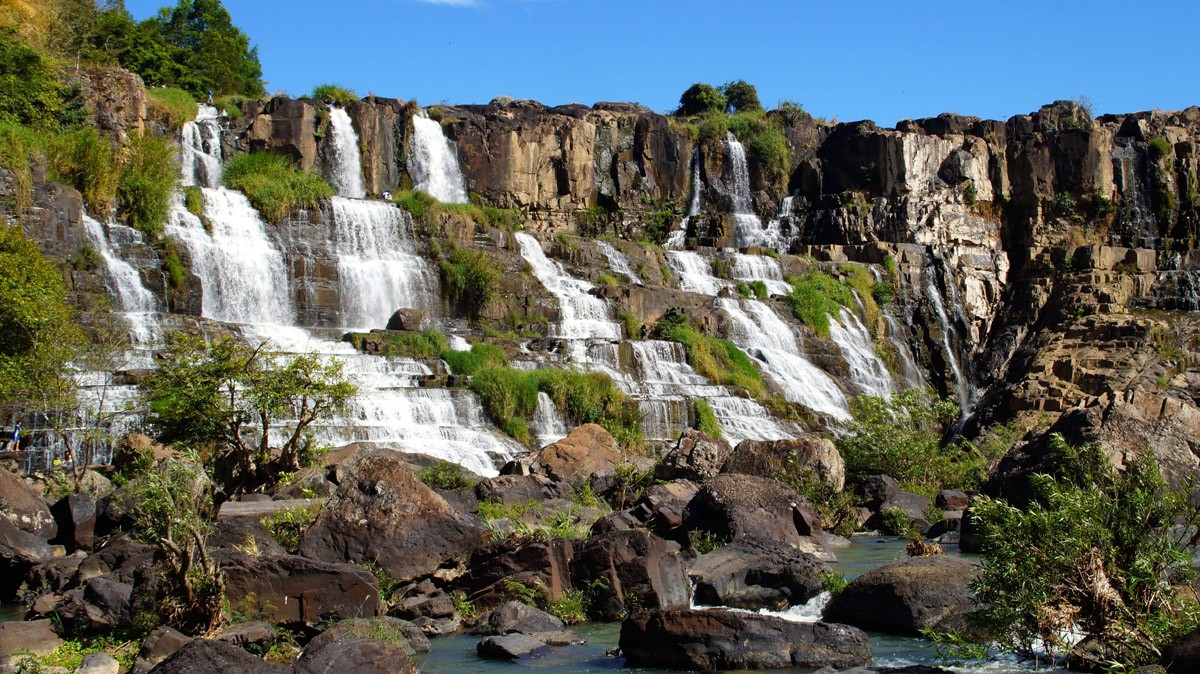 картинка Фотообои водопад Понгур Вьетнамот интернет-магазина Фотомили