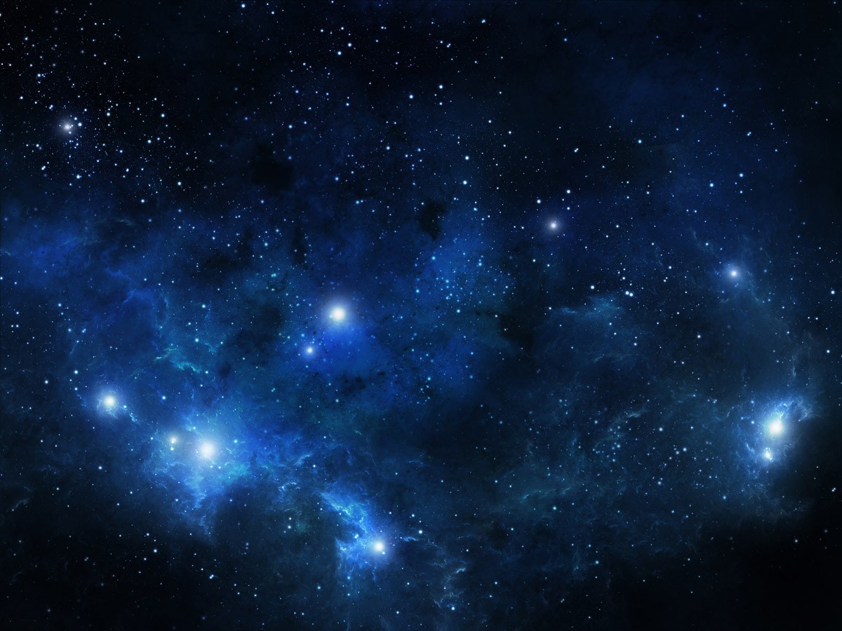 картинка Фотообои открытый космос сияние звездот интернет-магазина Фотомили