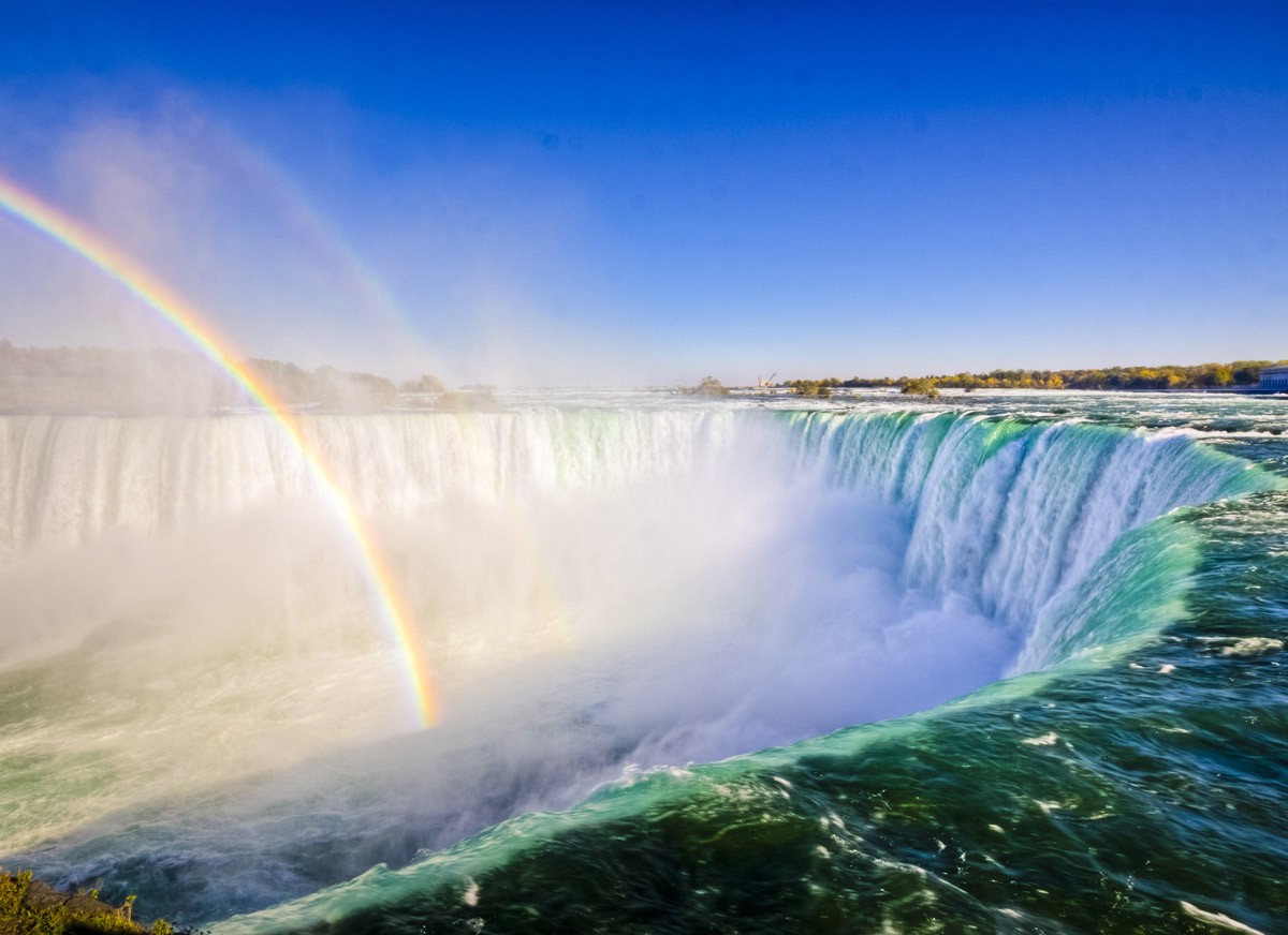 картинка Фотообои радуга на Ниагарском водопадеот интернет-магазина Фотомили