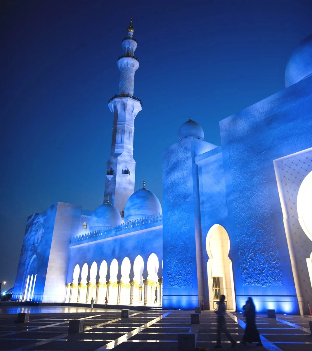картинка Фотообои мечеть святящаяся ночьюот интернет-магазина Фотомили
