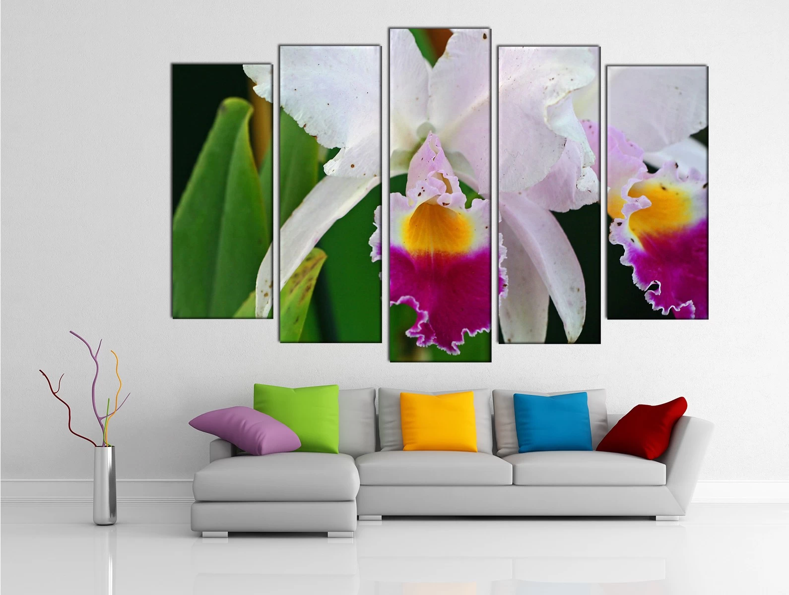 Картина на холсте на заказ Многолетняя орхидея каттлея