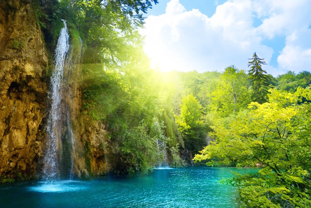 картинка Фотообои водопад Тобот в Дагестанеот интернет-магазина Фотомили