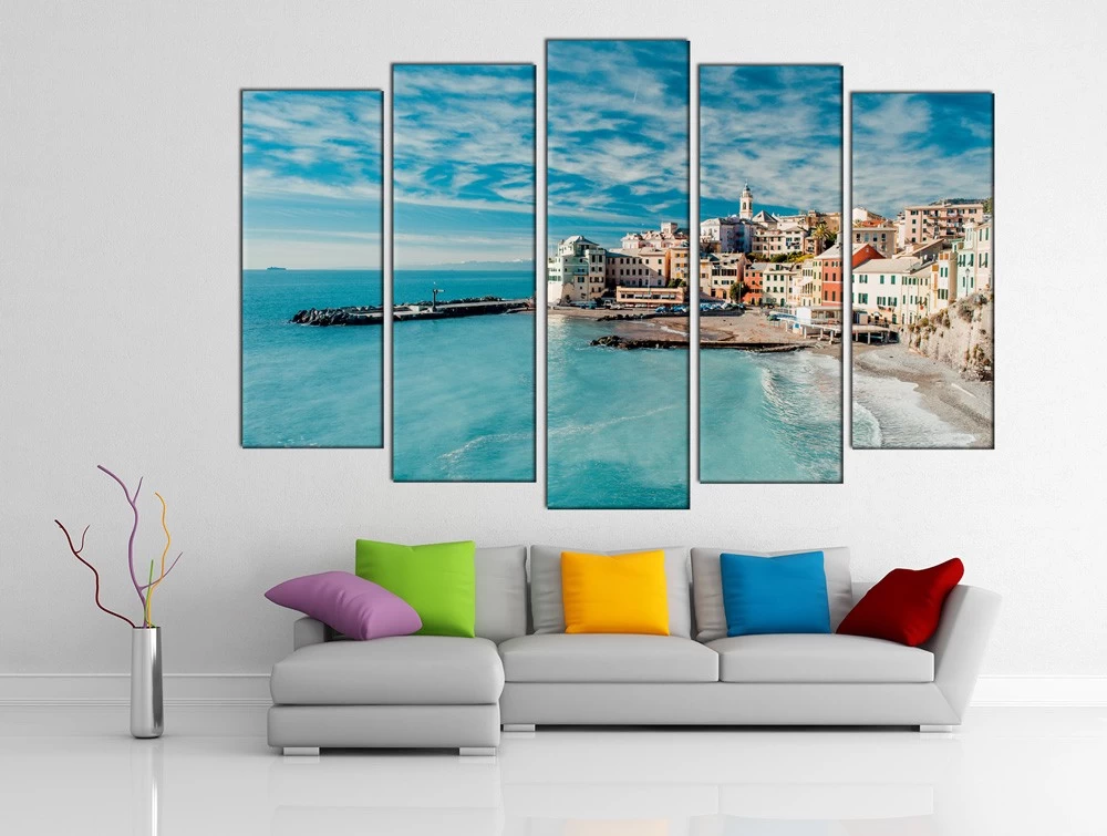 Картина на холсте на заказ Пляж лучезарной Венеции 