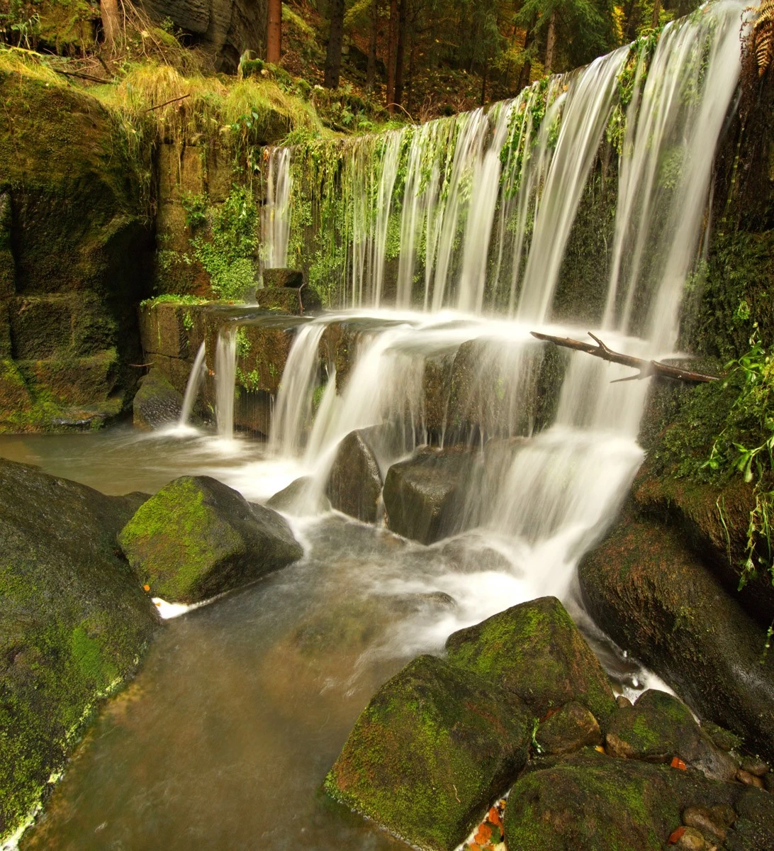 картинка Фотообои водопад растровый клипартот интернет-магазина Фотомили