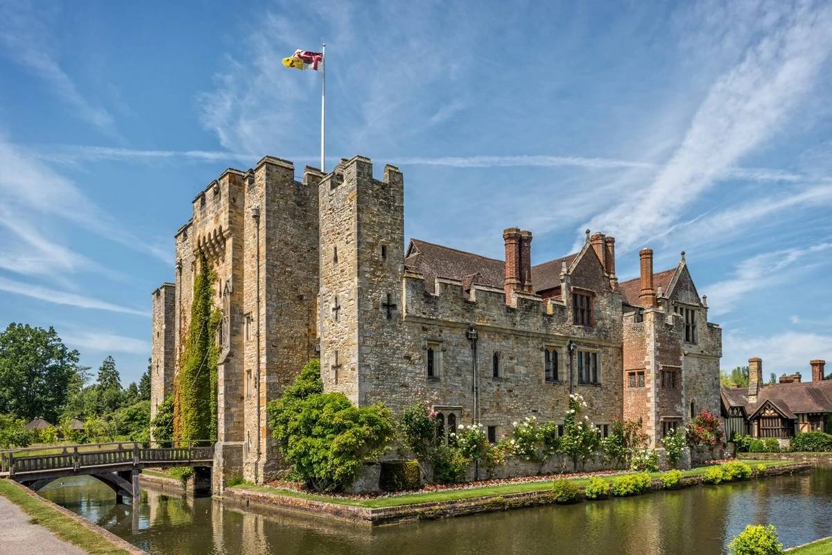 картинка Фотообои замок Хивер в Англииот интернет-магазина Фотомили
